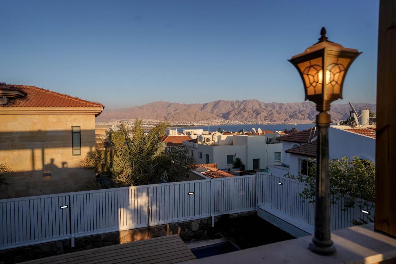 וילה רוני בריכה מחוממת Villa Roni Heated Pool Eilat Exterior foto